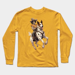 Dog become a horse Long Sleeve T-Shirt